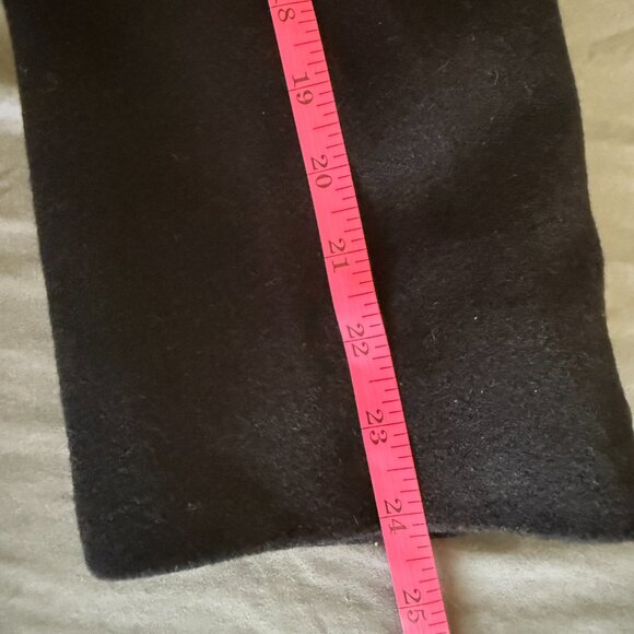 Vintage Men’s 100% Cashmere Black 3 Button Coat Slit in Back - Picture 12 of 17